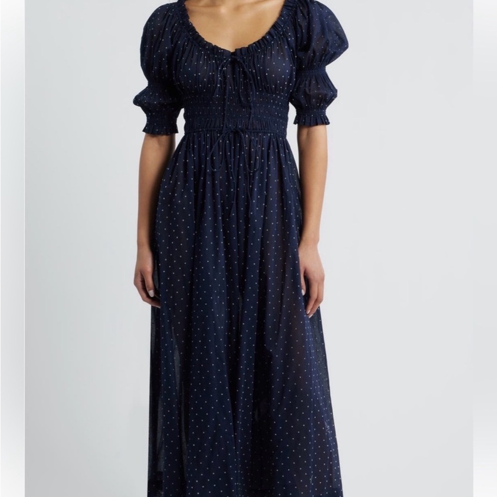 Doen Ischia Organic Cotton Midi Dress